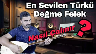 Bugün Benim Efkarım Var Zarım Var/Değme Felek/kısa sap/bağlama/saz/özel ders/solfej/nasıl çalınır?