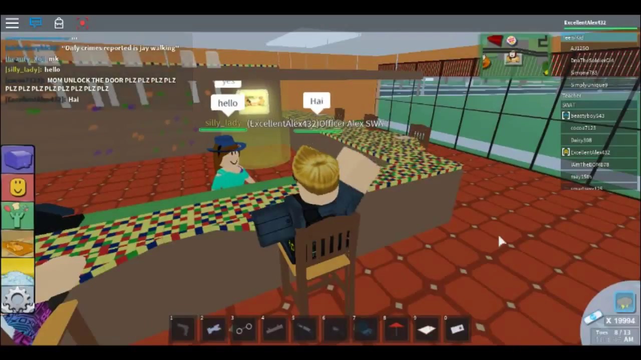 Roblox Neighbourhood Fbi Oufit Id By Greenmaster - police clothes id for roblox