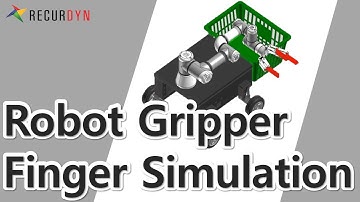 Robot Gripper Finger Simulation