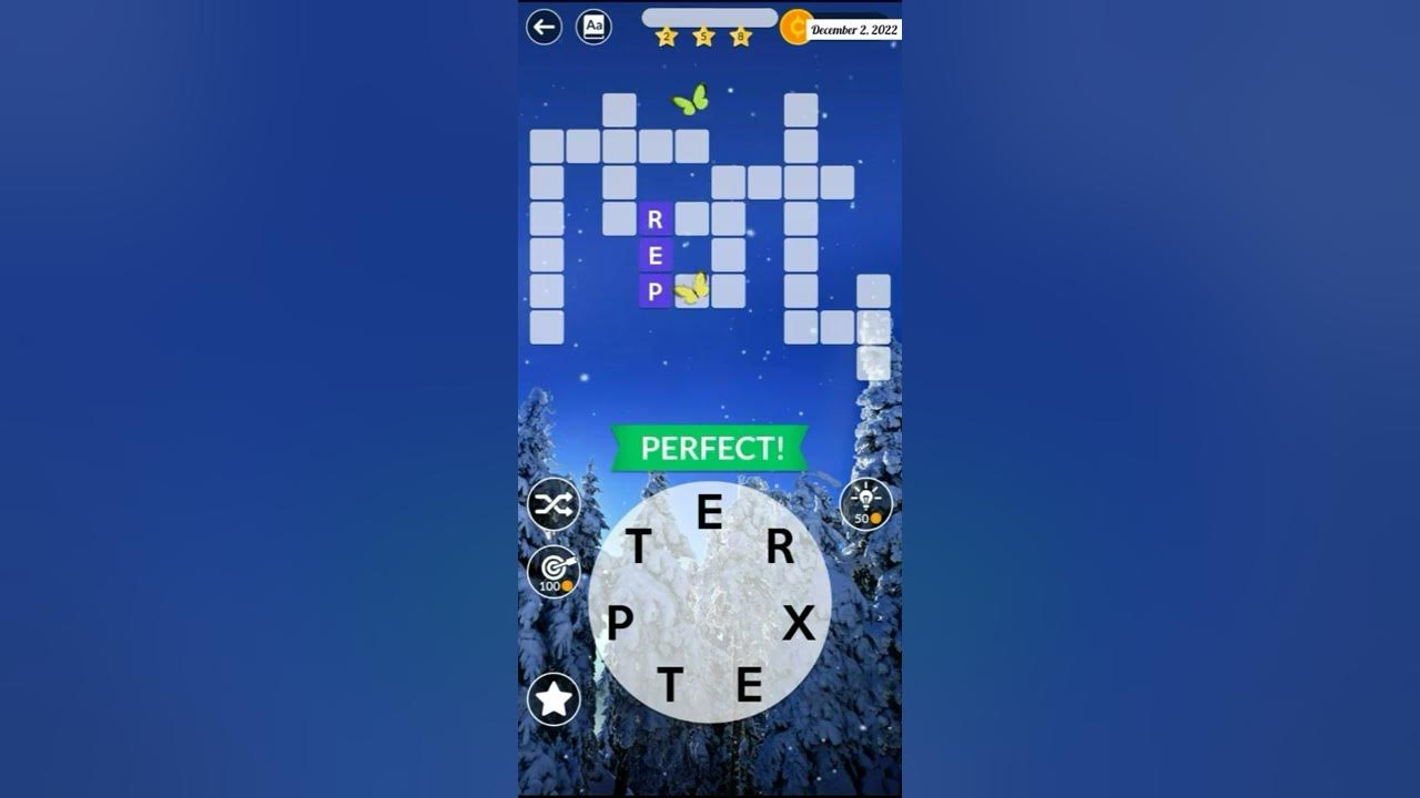 Wordscapes Daily Puzzle December 2, 2022 Answers YouTube