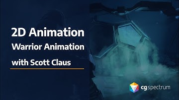 CGS Live - 2D Animation 02 - Rough Warrior Animation