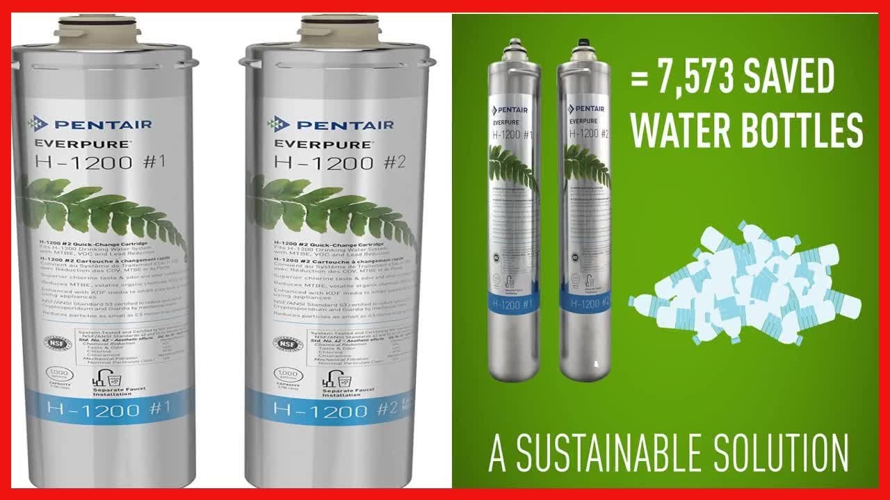 Everpure H1200 Water Filter Replacement Cartridge Set (EV928201