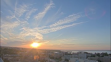 2025 June 28 Cirrus clouds, sunset (northwest view)