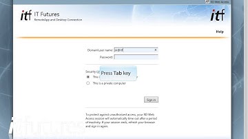 How to connect to MyCloud RDWeb