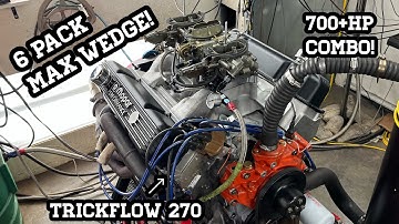 The 6 Pack Max Wedge 440 hits the dyno! First ever six pack max wedge? Most powerful six pack ever?