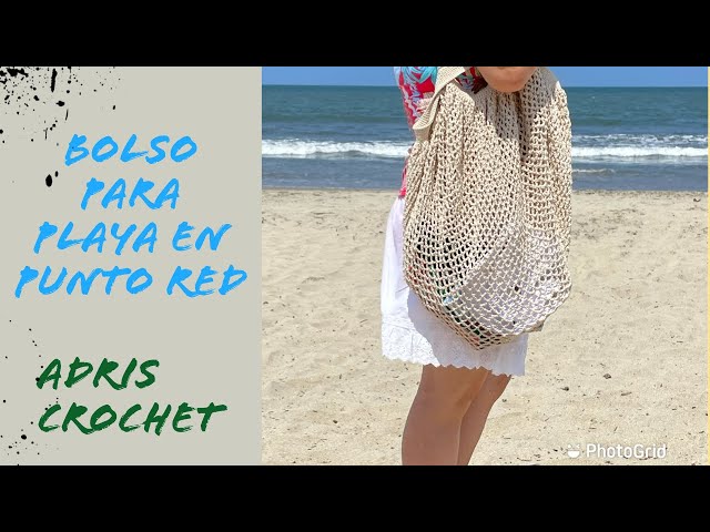 Bolsos tejidos perfectos para la playa - Tutoriales de crochet 🌊 :  r/KnittingandCrochet