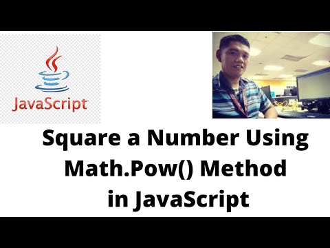 Square a Number Using Math.Pow() Method in JavaScript