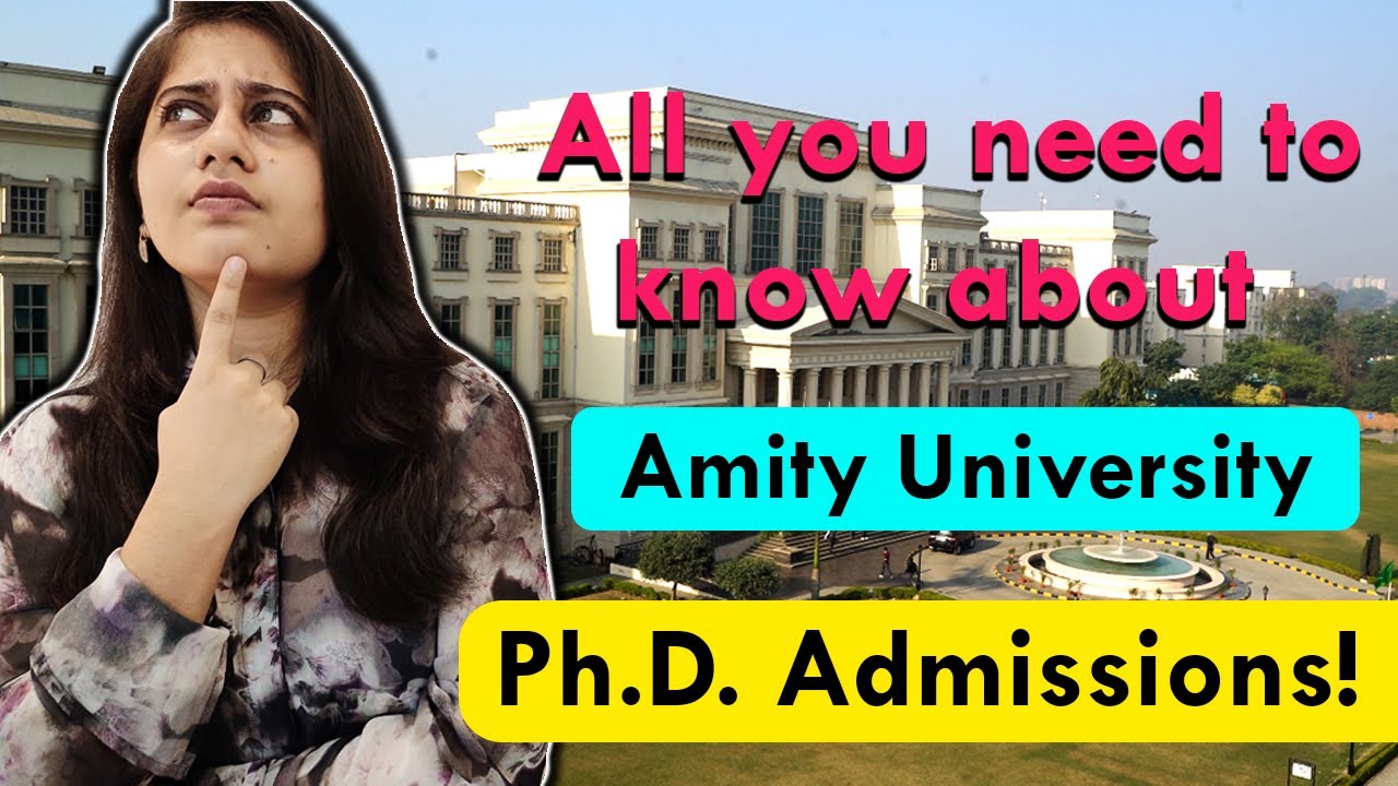 phd from amity university quora