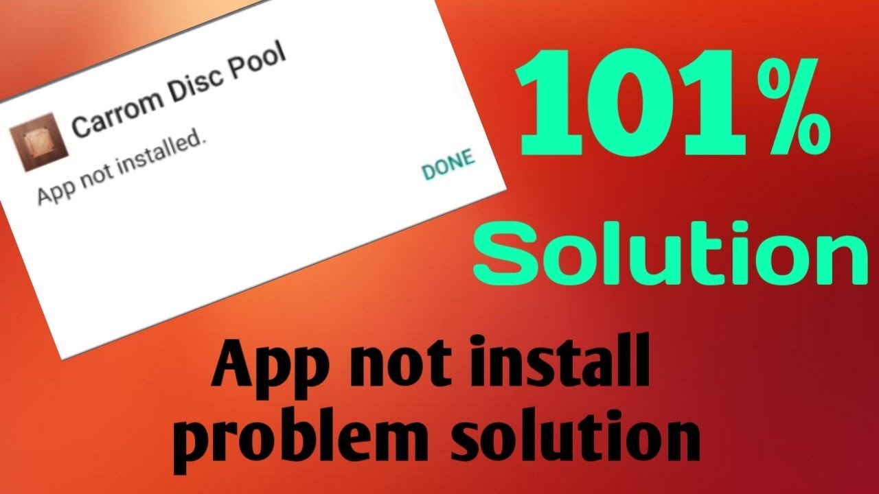 Apk not install problem solved for all mobile | how to install mod apk ...