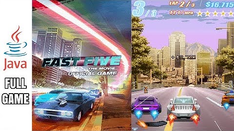 FAST FIVE - Java Game (Full Gameplay No Commentary)