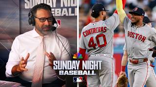 Surging Red Sox sweep Dodgers in 'impressive style' | Sunday Night Baseball | MLB on NBC
