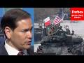 Marco Rubio Asked About Keeping Number Of U.S. Troops Deployed To Europe Above 76,000 Threshold