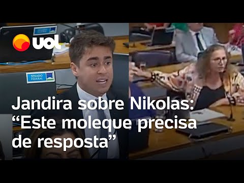 CPI do 8/1: Jandira Feghali grita com Nikolas Ferreira: ‘Este moleque precisa de resposta’