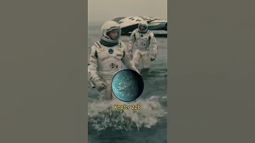 الكوكب المائي ميلر في فيلم Interstellar الكون الفلك انترستيلر 
