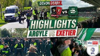 DEVON DERBY!! Plymouth Argyle 2-2 Exeter City Matchday Highlights Vlog 11/04/26