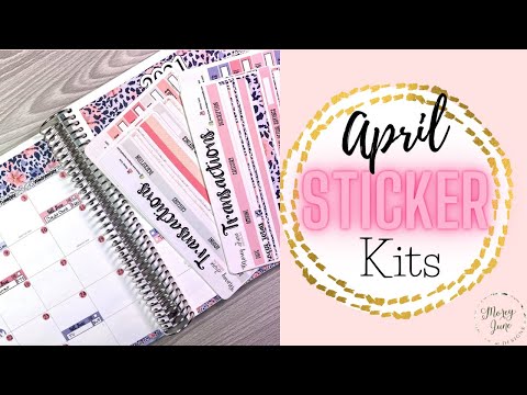 April Budget Sticker