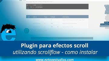 Plugin jquery para poner efectos al hacer scroll en la web | @eytooestudios