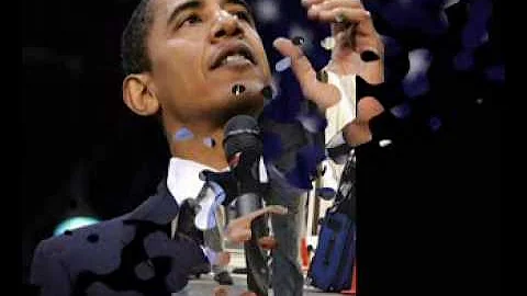 Roberta Thomas sings President Barack Obama song "...