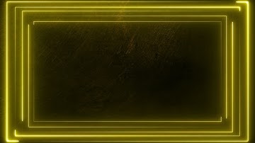 Neon Yellow 5 Line Background Lights Animation Loop @ZWorkStudio|| Royalty Free || No Copyright.