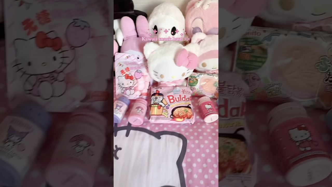 Pink Kawaii Snack Haul~ 🧁💕🎀