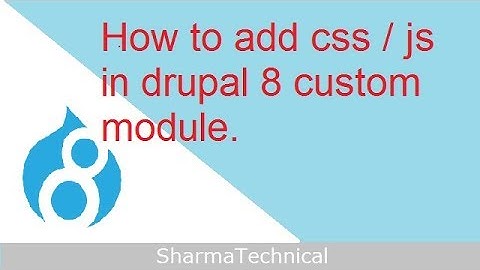 How to add js in drupal 8 custom module | Drupal Module Development | in Hindi