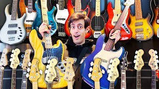 I Bought EVERY Bass Guitar I Could Find in My City (Giveaway)