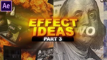 Effects Ideas For Edits In After Effects PART 3