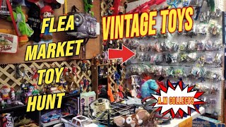 Vintage Toy Hunting at The Flea Market | This Booth is Loaded! #fleamarket