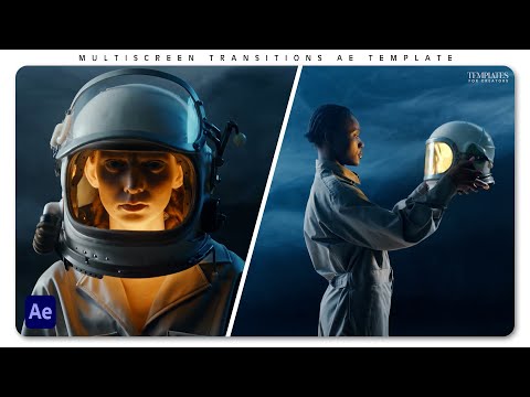 Multiscreen Transitions Split Screen - After Effects Template | Free Download | TemplatesForCreators
