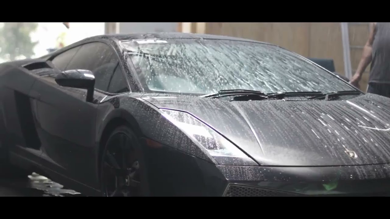 Window coating demonstration Before and After l BRILA Glass