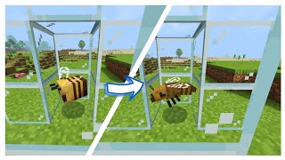 Make Minecraft Bees look better with this resource pack!