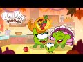 Om Nom💚 Shares 🥧 and 🙌 Gives Thanks 🍂 | Cut the Rope 📺 Cartoons 👧 for 😄 Kids
