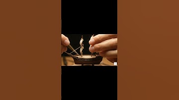 ASMR: The Tiniest Ship in a Bottle ⛵