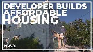 Private developer builds affordable housing units in Southeast Portland