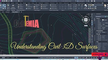 1. Understanding Civil 3D Surfaces Tutorial (Video 1/6)