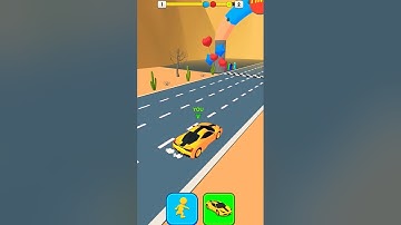 Car Racing games Shape Shift 😅 #game #gameplay #video