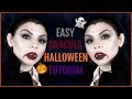 Easy Halloween Makeup Tutorial 2017 | Vampire Dracula Makeup Tutorial for Halloween