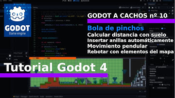 Godot a cachos nº 10. 🔥 Tutorial godot 4 en Español 🔥 Bola de pinchos con movimiento de péndulo