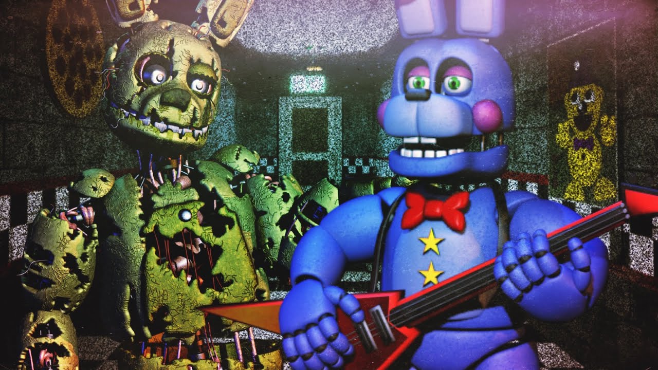 Los ANIMATRÓNICOS ROCKSTAR temen a SPRINGTRAP - Afton's Revenge (FNAF ...