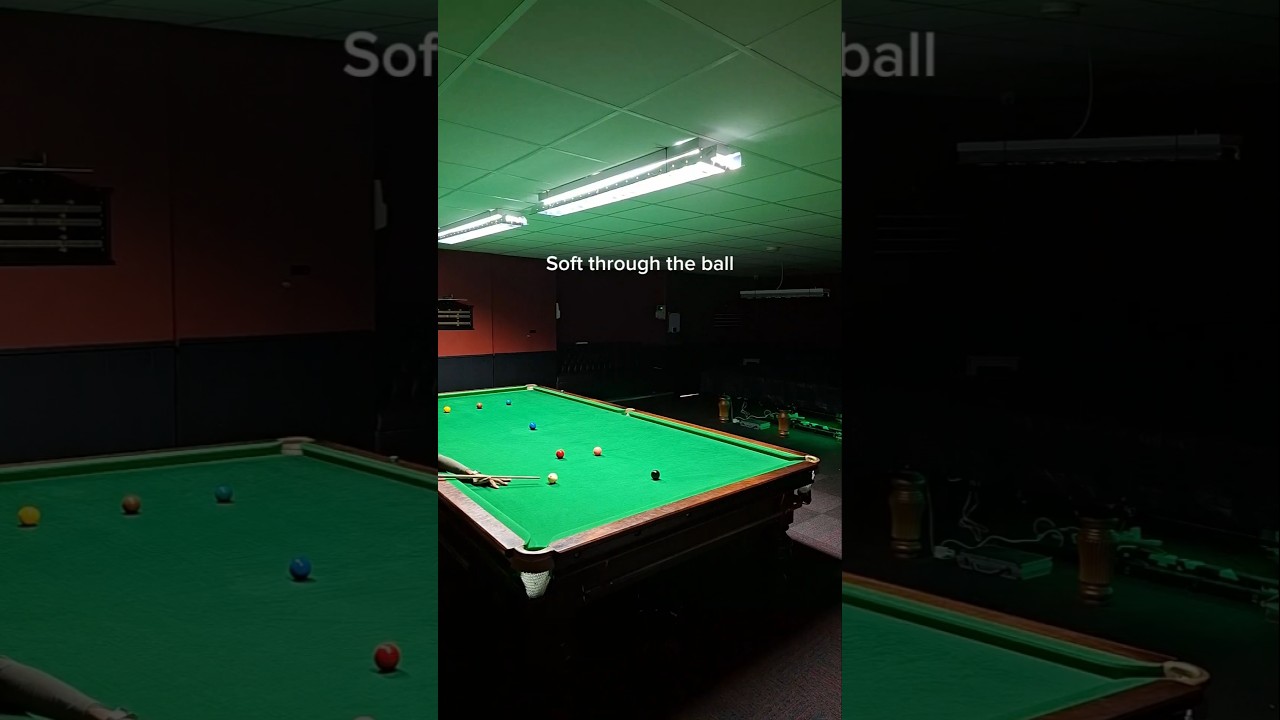 Image of video the Soft Through the Ball | Snooker Tip 5