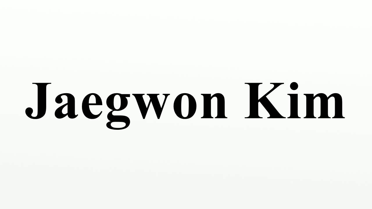 Jaegwon Kim