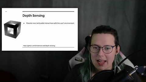 Depth Sensing in WebXR - Ada Rose Cannon (Samsung Internet)