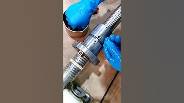 Ball Screw installation#Industrial #diy  #factory #automation #assembly #accessories #cnc  #machine