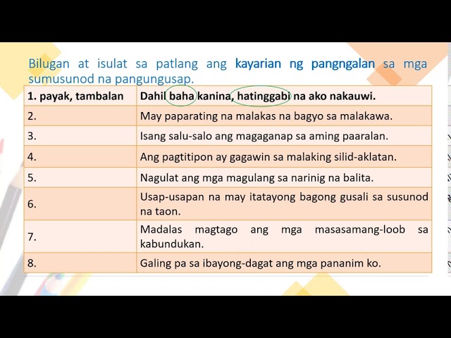 Halimbawa Ng Pasalaysay Na Pangungusap My Homeworks: Uri - Vrogue