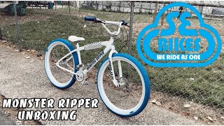 Brand new @SEBikesBMX “Monster Ripper” unboxing