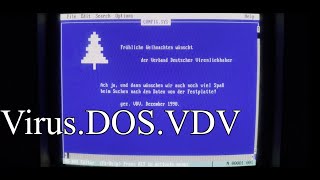 Virus.DOS.VDV (Merry Christmas!)