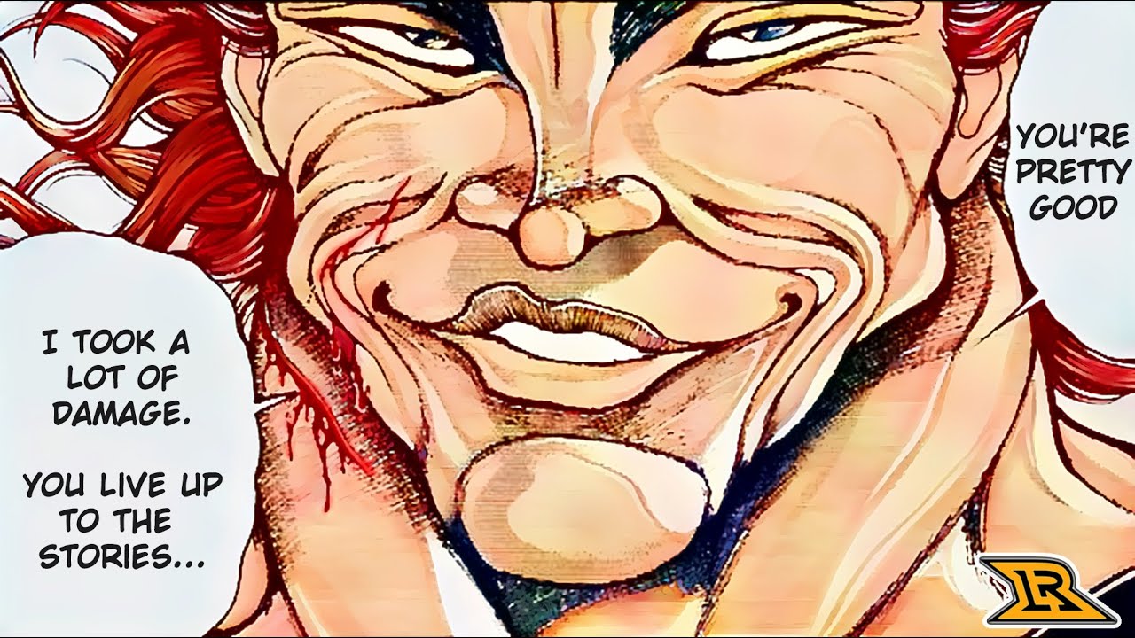 Yujiro vs Baki coloured : r/Grapplerbaki