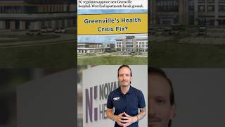 Greenville is getting a new $132 million hospital on Patewood Drive, opening in early 2027