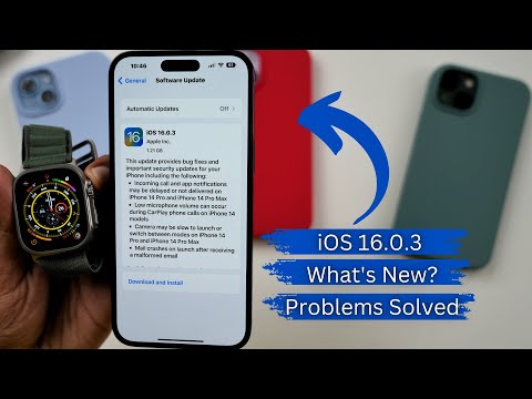 iOS 16.0.3 New Update Released | Many Problems Solved