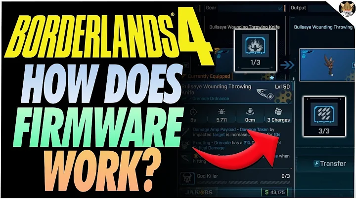 Full Breakdown of How Firmware Works in Borderlands 4 ~MIN MAX YOUR ULTIMATE BUILD!~